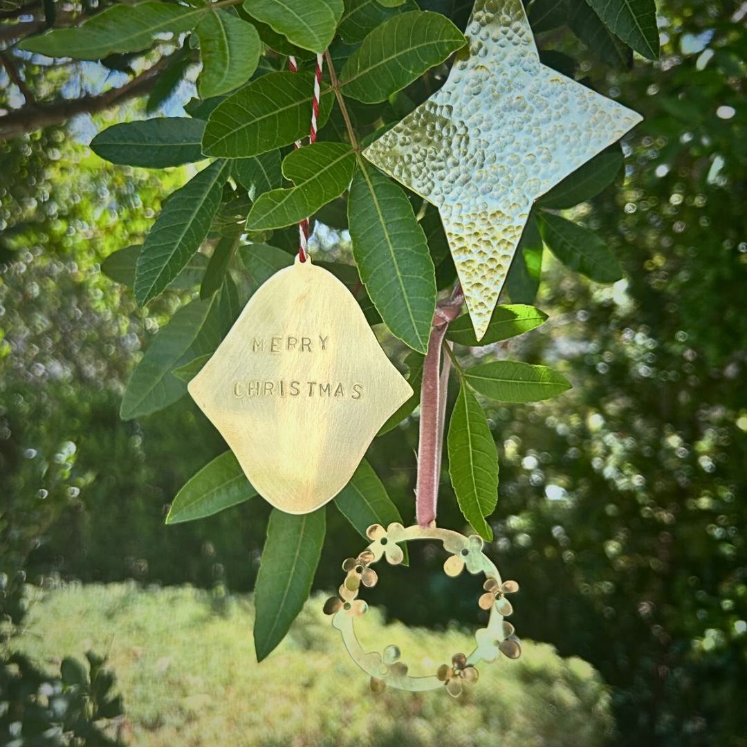 Festive Brass Tree Ornaments Workshop | Sun, 16 Nov | Wynberg - Elderflower Creative