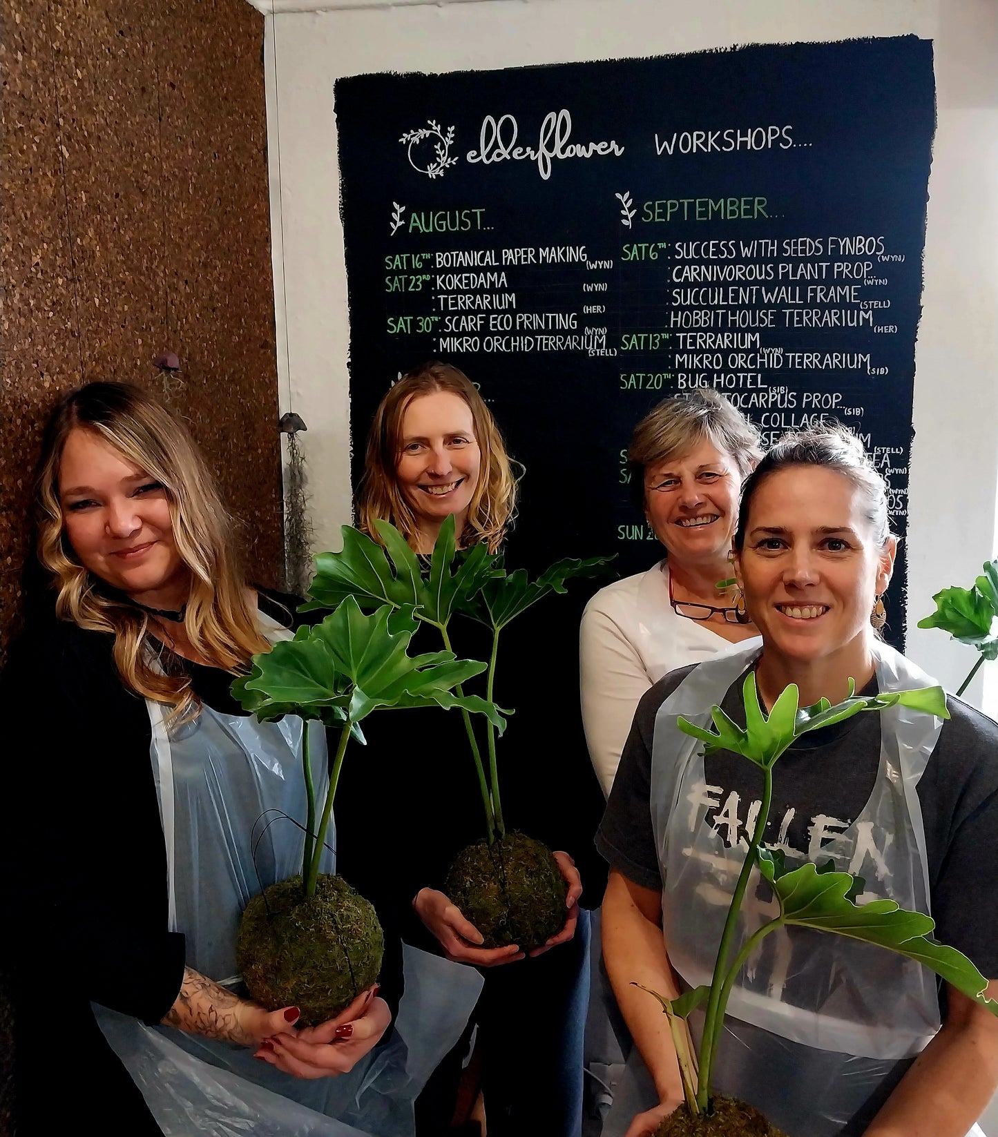 Kokedama Mossball Workshop| Sat, 25 Oct  | Wynberg - Elderflower Creative
