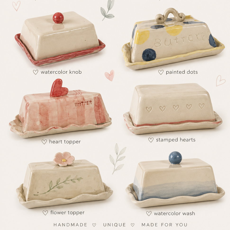 Butter Dish Clay Workshop | Sun, 7 Jun/Thu, 11 Jun | Wynberg - Elderflower Creative