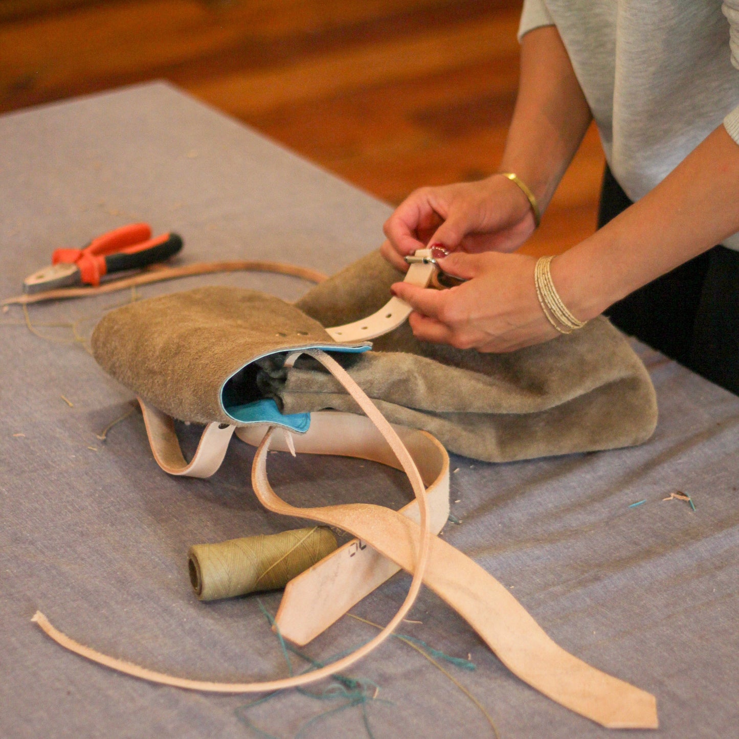 Leather Backpack Workshop | Sun, 27 Jul | Wynberg - Elderflower Creative