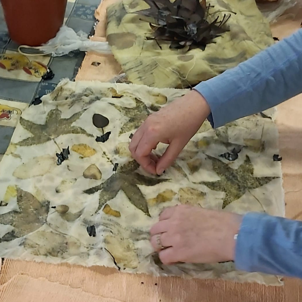 Scarf Eco Printing Workshop | Sat, 25 Jul | Wynberg - Elderflower Creative