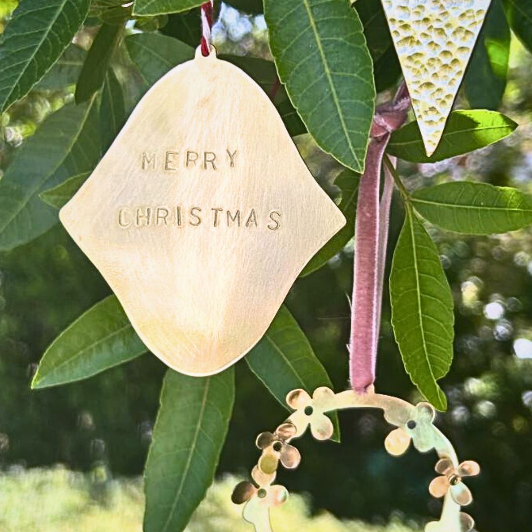 Festive Brass Tree Ornaments Workshop | Sun, 16 Nov  | Wynberg - Elderflower Creative