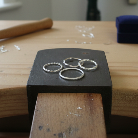 Jewellery: Silver Ring Workshop | Sun, 29 Mar  | Wynberg - Elderflower Creative