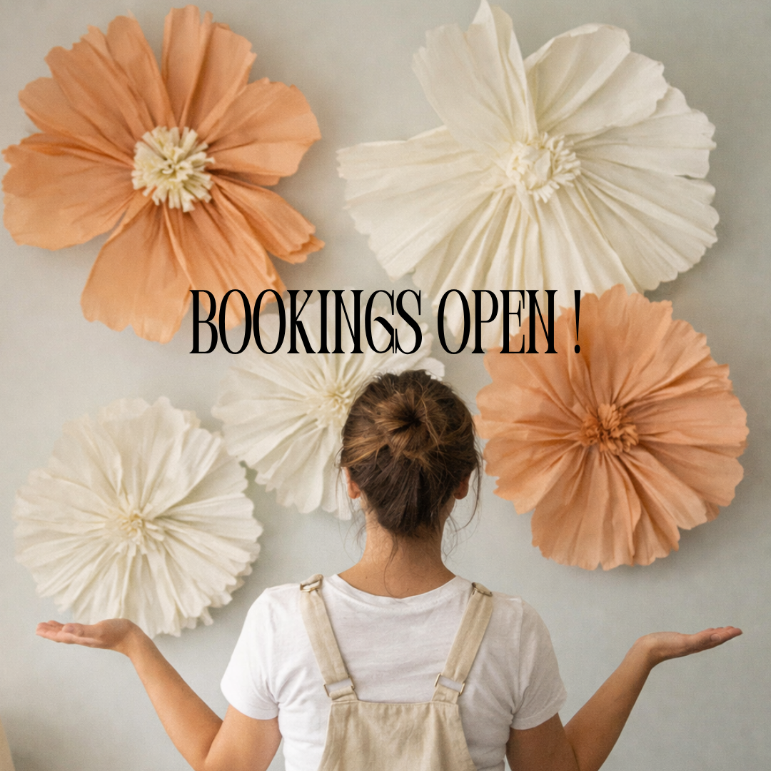 Giant Paper Flower Workshop | Fri 24 & Sat 25 Jul  | Pretoria East - The Doodle Shack
