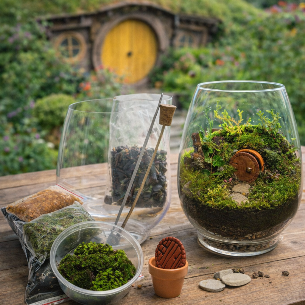 Hobbit House Terrarium Kit