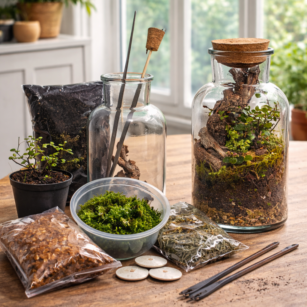 Terrarium Bottle Kit
