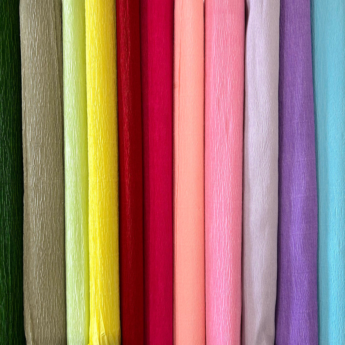 Crepe Paper Rolls - 50cm x 2.5m