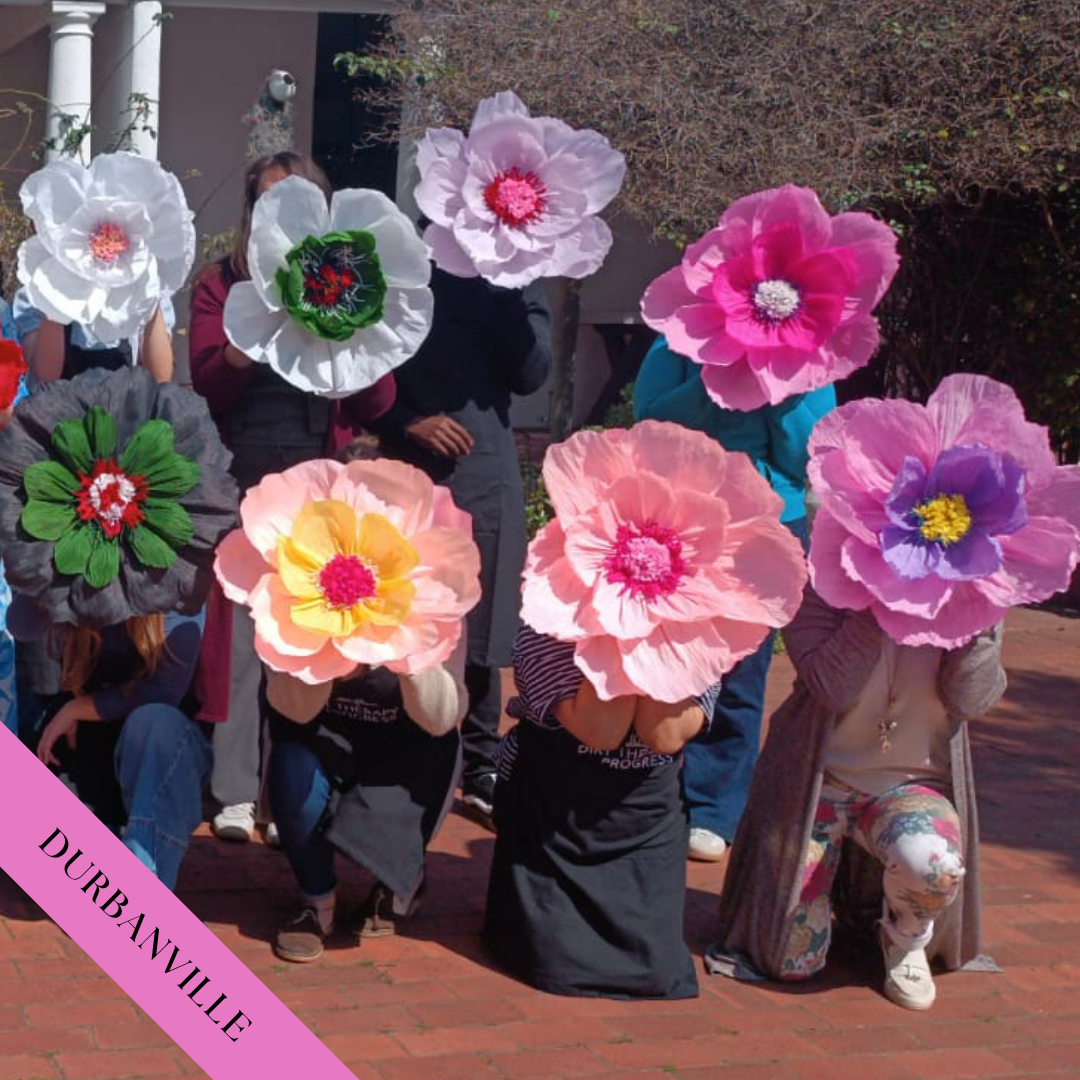 Giant Paper Flower Workshop | Sat, 21 Nov  | Durbanville - Oatlands Cafė