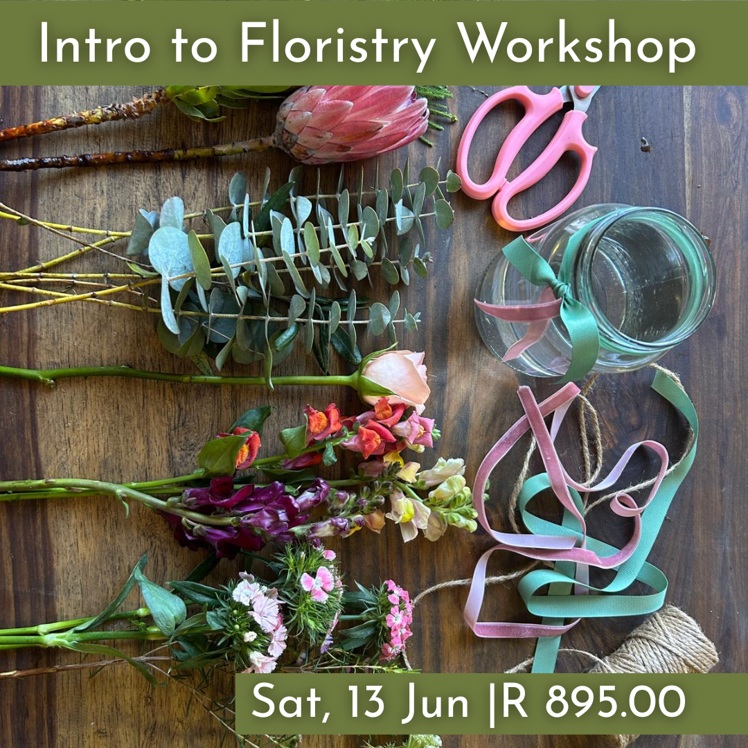 Intro to Floristry Workshops 2026 | Wynberg - Elderflower Creative