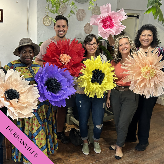 Giant Paper Flower Workshop | Sat, 5 Sep  | Durbanville - Rust & Vrede Gallery