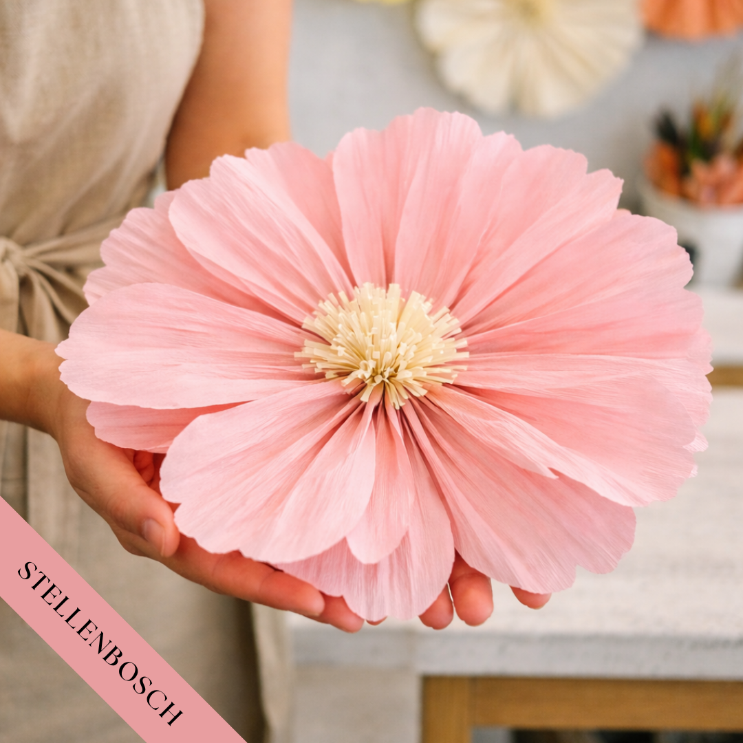 Giant Paper Flower Workshop | Sat, 15 Aug  | Stellenbosch - Warwick Wine