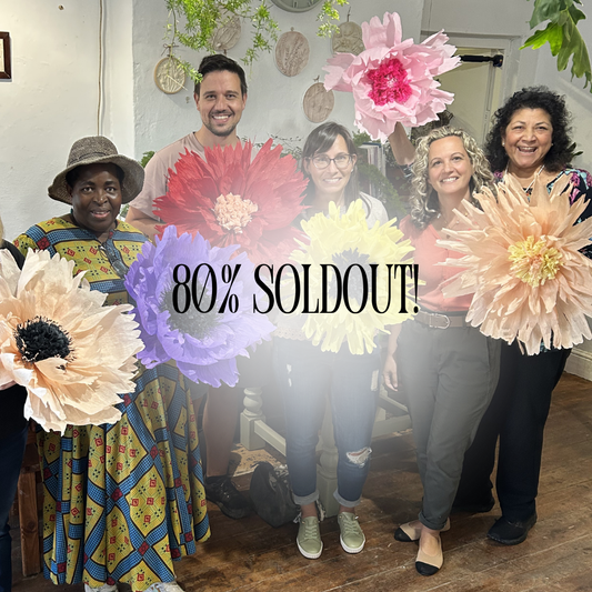 Giant Paper Flower Workshop | Sat, 12 Sep  | Wynberg - Elderflower Creative