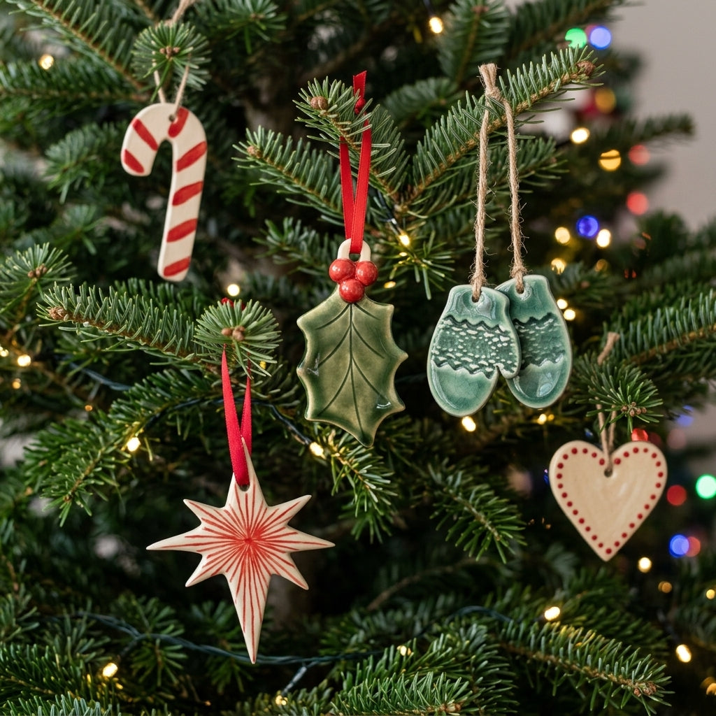 Ceramic Christmas Ornaments workshop | Sun, 29 Nov  | Wynberg - Elderflower Creative