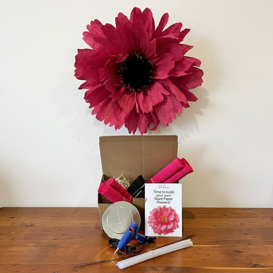 Giant Paper Flower DIY Kit  - Cerise