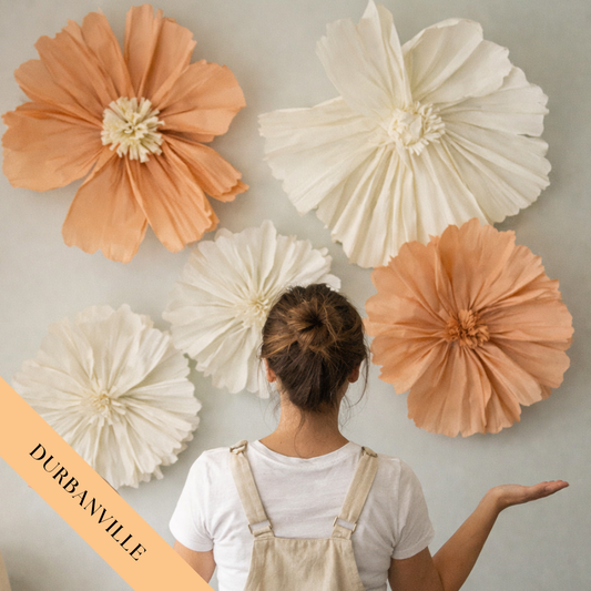 Giant Paper Flower Workshop | Sat 25 Jul | Durbanville - Rust & Vrede Gallery
