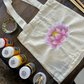 Tote Bag Painting Workshop | Sat 18 Jul | Wynberg - Elderflower Creative