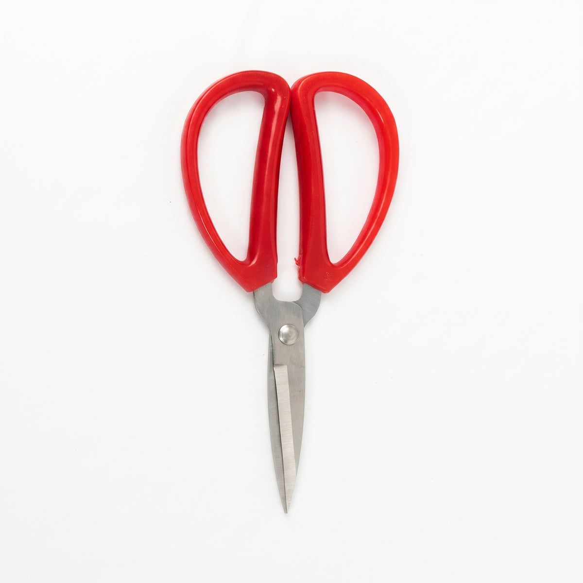 Classic Red Large-Handle Scissors