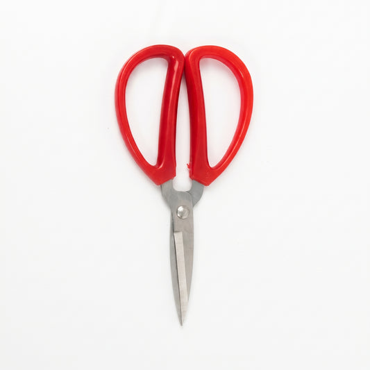 Classic Red Large-Handle Scissors